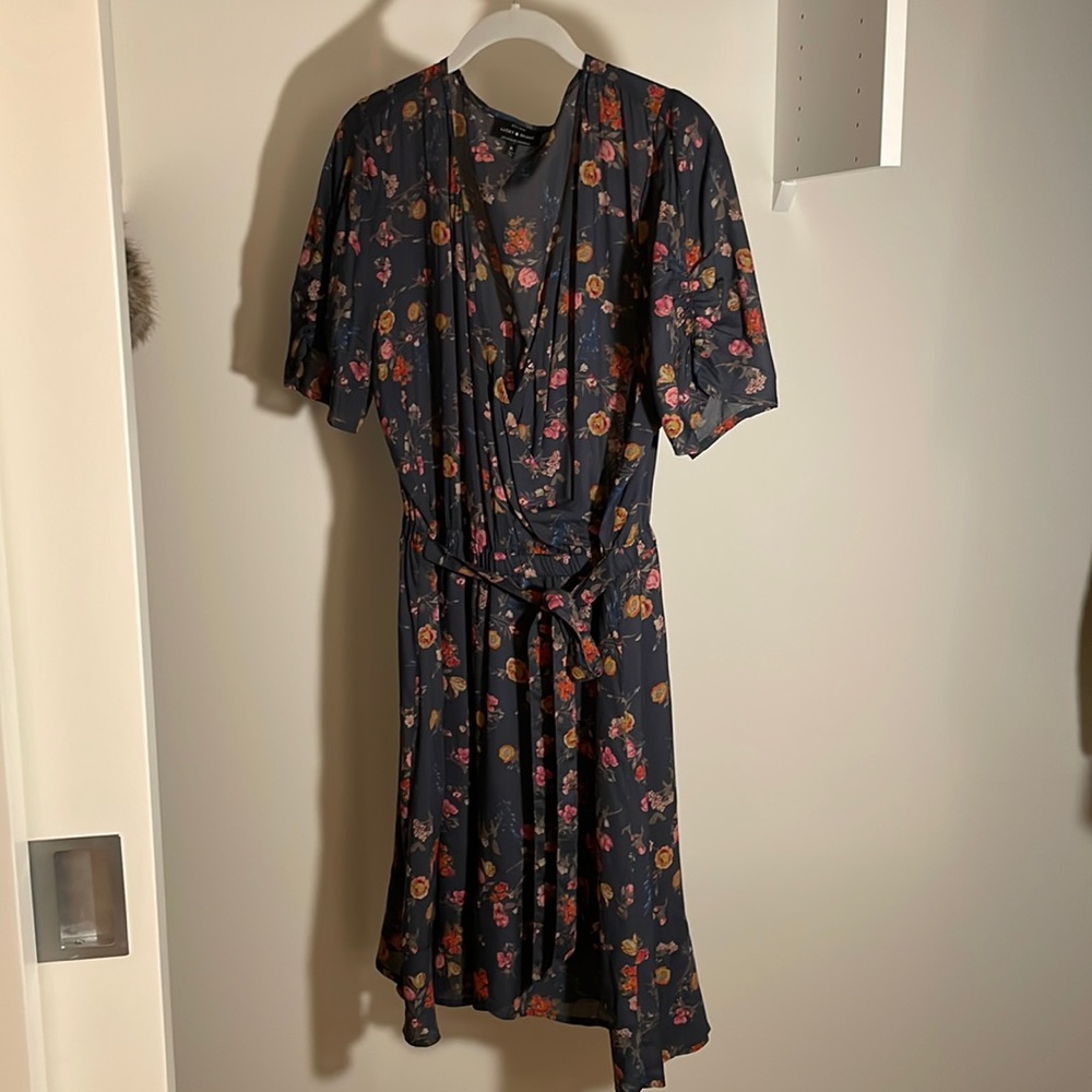Lucky Brand foe wrap dress